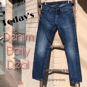 Armani Exchange straight LIFT-UP MID INDIGO JEAN